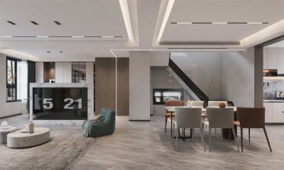 雅居樂(lè)330平現(xiàn)代簡(jiǎn)約